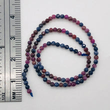 Load image into Gallery viewer, Sapphire Faceted Parcel Round | 2 mm | Blue/Red/Pink | 30 Beads |