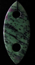 Load image into Gallery viewer, Glam Ruby Zoisite Marquis Centerpiece 77x32mm Pendant Bead 8701J - PremiumBead Primary Image 1