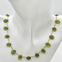 Load image into Gallery viewer, Natural Green Peridot Briolette & 14Kg 26 inch Necklace 867 - PremiumBead Alternate Image 2