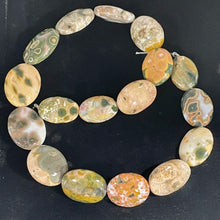 Load image into Gallery viewer, Ocean Jasper Graduated Oval | 27x21 to 22x16x8 mm | Multi-color | 17 Beads