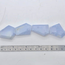 Load image into Gallery viewer, 745cts Druzy Blue Chalcedony Faceted Bead 16" Strand - PremiumBead Alternate Image 5