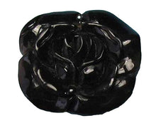 Load image into Gallery viewer, Flora Carved Horn Rose Flower Pendant Bead 10078