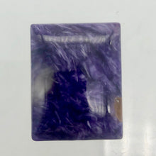 Load image into Gallery viewer, 47cts of Rare Rectangular Pillow Charoite Bead | 1 Beads | 26x21x9mm | - PremiumBead Alternate Image 7