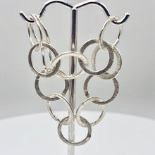 Load image into Gallery viewer, Perfect Brushed Silver Circle Chain Findings 6 inches 9408 - PremiumBead Alternate Image 3
