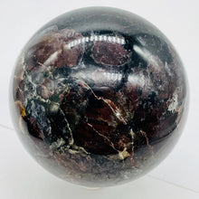 Load image into Gallery viewer, Garnet Scry Sphere Round | 3" | Red/Black | 1 Sphere |