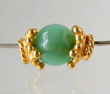 Load image into Gallery viewer, 7 Precious 22K Vermeil Star Bead Caps 6971 - PremiumBead Alternate Image 2