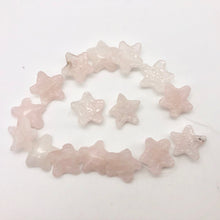 Load image into Gallery viewer, Carved Rose Quartz Starfish Pendant Beads | 20x20x7mm | Pink - PremiumBead Alternate Image 7