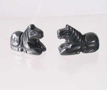 Load image into Gallery viewer, Trusty 2 Carved Hematite Horse Pony Beads - PremiumBead Primary Image 1
