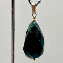 Load image into Gallery viewer, Hand Made Bloodstone Focal Pendant with 14K Gold Filled Findings | 1 1/2" Long