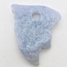 Load image into Gallery viewer, 103cts Blue Chalcedony Natural & Untreated Designer Pendant Bead 10506V - PremiumBead Primary Image 1