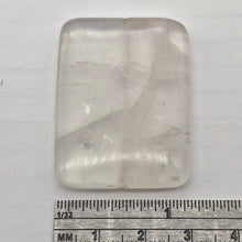 Load image into Gallery viewer, Quartz Orange Rectangular Pendant Bead | 40x30x6mm | Clear |