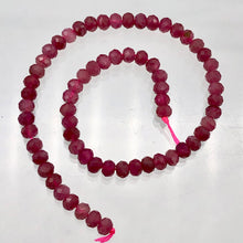 Load image into Gallery viewer, Tourmaline Faceted Roundel Bead Strand | 4x3mm | Pink | 132 Bead(s)