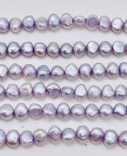 Load image into Gallery viewer, Fairy Winkle Lavender Fresh Water Pearl Strand 102951