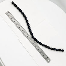 Load image into Gallery viewer, Dark Blue/Black Tigereye 8x6mm bead 8 inch strand | 23 beads | - PremiumBead Alternate Image 8