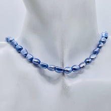 Load image into Gallery viewer, So Pretty Icy Blue Freshwater Pearl 16 inch Strand 109944