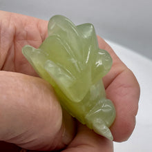 Load image into Gallery viewer, Jade Money Frog Carving | 2" Long | Green | 1 Figurine |