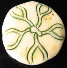Load image into Gallery viewer, Splash 28mm Hand Carved & Scrimshawed Mermaid Centerpiece Bead 10349B - PremiumBead Alternate Image 2