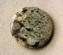Load image into Gallery viewer, 1 Big Cat Natural Untreated Feldspar 35mm Coin Pendant Bead 7409 - PremiumBead Alternate Image 3