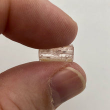 Load image into Gallery viewer, 5.8cts Morganite Pink Beryl Hexagon Cylinder Bead | 13x6mm | 1 Bead | 3863H - PremiumBead Alternate Image 2