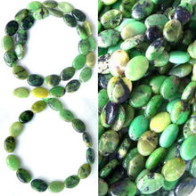 Load image into Gallery viewer, Shockingly Rare Chrysoprase Oval Bead Strand 108453 - PremiumBead Alternate Image 4