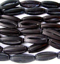 Load image into Gallery viewer, Stunning Carved 27x11x10mm Matte Onyx Centerpiece Bead Strand 8352 - PremiumBead Alternate Image 5