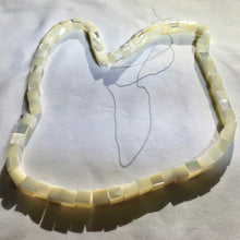 Load image into Gallery viewer, Mother of Pearl Cube 6x6x6mm Bead Strand - PremiumBead Alternate Image 4