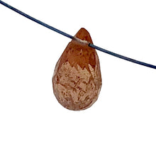 Load image into Gallery viewer, Imperial Topaz 1.6ct Briolette | 9x5mm | Pink Orange | 1 Bead |