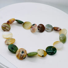 Load image into Gallery viewer, Ocean Jasper Graduated Round | 25x8 to 23x8 mm | Multi-color | 17 Beads