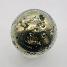 Load image into Gallery viewer, Pyrite Scry Crystal Round | Golden | 1 Sphere | | 45mm | 219g |