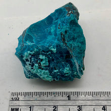 Load image into Gallery viewer, Chrysocolla Display Specimen - Beautiful Striations of Blue and Teal | 1.5x1.13x1.38" |