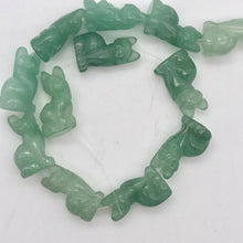 Load image into Gallery viewer, Adorable! Aventurine Sitting Carved Cat Figurine | 21x11x8mm | Green - PremiumBead Alternate Image 5