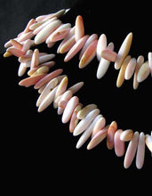 Load image into Gallery viewer, Rare Pink Conch Shell Spike Brio Bead Strand 109461A - PremiumBead Alternate Image 2