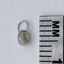 Load image into Gallery viewer, Diamond w/Loop .22 cts Teardrop | 3x2 mm | Green | 1 Pendant|