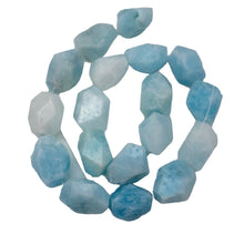 Load image into Gallery viewer, 732cts Hemimorphite Faceted Nugget Bead Strand 110390C
