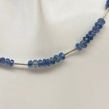 Load image into Gallery viewer, 41cts Genuine Untreated Blue Sapphire & Sterling Silver Necklace 203285 - PremiumBead Alternate Image 4