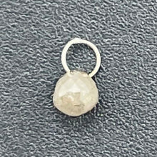 Load image into Gallery viewer, Diamond w/Loop .27 cts Teardrop | 3x3 mm. | Green | 1 Pendant |