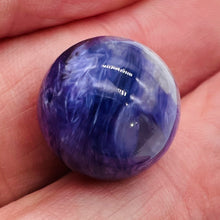 Load image into Gallery viewer, 1 Huge Rare Purple Charoite 16mm Bead 10255L