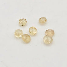 Load image into Gallery viewer, 7 Natural Imperial Topaz Faceted 3mm Roundel Beads 6184 - PremiumBead Alternate Image 6