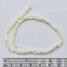 Load image into Gallery viewer, 30 Tulips Mother of Pearl Shell 7x4mm Bead 8" Strand 002113HS