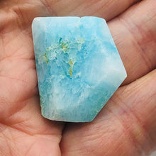 Load image into Gallery viewer, 43cts Druzy Natural Hemimorphite Pendant Bead | Blue | 27x23x8mm | 1 Bead |