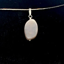 Load image into Gallery viewer, Moonstone Chatoyant Sterling Silver Drop Pendant | 1 1/2" Long | Silver Gray |