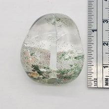 Load image into Gallery viewer, Lodalite Quartz Oval Pendant Figurine Bead | Clear Included|1 Bead| 30x26x16 mm|