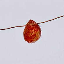 Load image into Gallery viewer, Natural Orange/Red Sunstone Briolette Pendant Bead |8x6x4mm | 1 Bead |