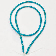 Load image into Gallery viewer, Incredible Natural U.S.A. Turquoise Heishi Bead Strand 102202