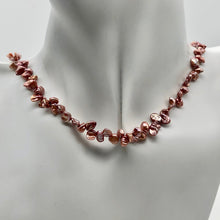 Load image into Gallery viewer, Ballerina Pink Keishi FW Pearl Strand | 9x6x3mm | Rose | Keishi | 80+ pearls | - PremiumBead Alternate Image 2