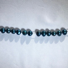 Load image into Gallery viewer, Deep Aqua Freshwater Pearl 6-5.5mm 16 inch Strand 103452 - PremiumBead Alternate Image 4