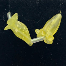 Load image into Gallery viewer, 2 Lovely Carved Serpentine Jade Trumpet Flower Beads | 2 Beads | 16x10mm |8921 - PremiumBead Alternate Image 6
