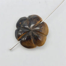Load image into Gallery viewer, Bloomer 2 Carved Tigereye Rose Flower Beads | 21x7mm | Golden | 9290TE - PremiumBead Alternate Image 7