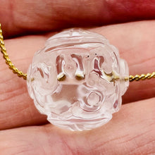 Load image into Gallery viewer, Quartz AAA Round Bead | 19mm | Clear | 1 Bead |