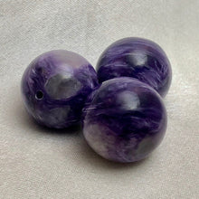 Load image into Gallery viewer, 1 Huge Rare Purple Charoite 16mm Bead 10255L - PremiumBead Alternate Image 2